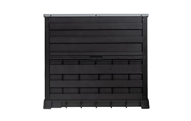 Store It Out Nova 880L Storage Box (with pistons) - Dark Grey